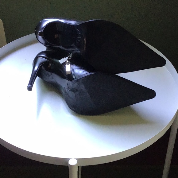 👍🏼 Condition! Zara ⬛️ Rhinestone Ankle 👢 - Picture 4 of 5